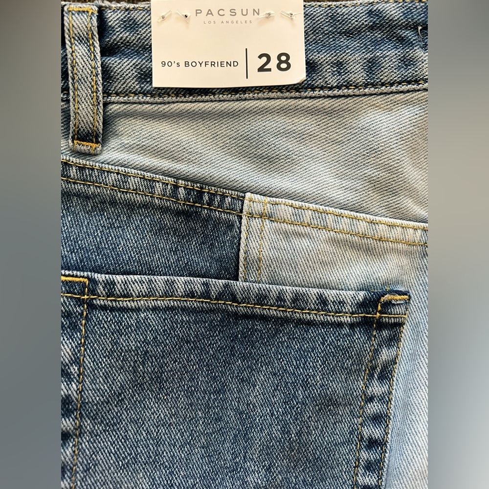 PacSun Eco Two-Tone '90s Boyfriend Jeans